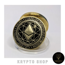 Ethereum ETH Coin Gold 2021