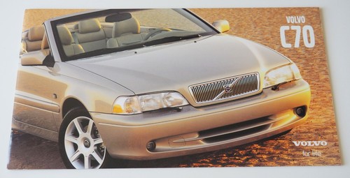 Volvo c70 cabrio - c70, 19x36cm