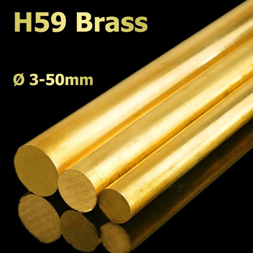 H59 messing rund stange - messing,