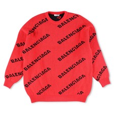 BALENCIAGA Damen Pullover Rot