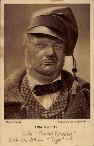 Schauspieler otto wernicke - schauspieler,