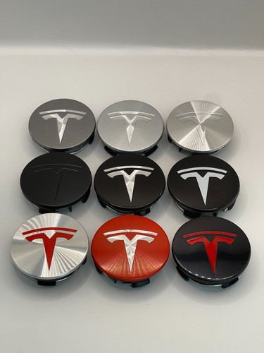 Tesla nabenkappen 57mm - 4x,