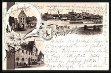 Lithographie Vohburg, Gasthof