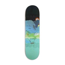 Magenta Sea One Off Skateboard