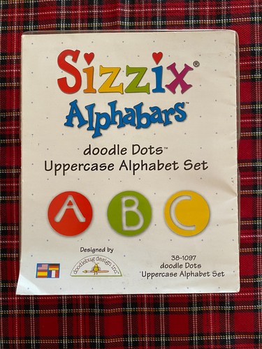 Sizzix alphabars doddle dots - alphabars, 'doddle