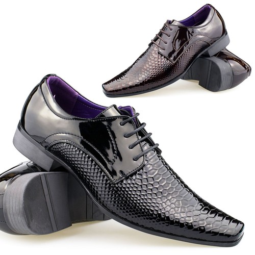 Herren leder schlangenhaut - leder,