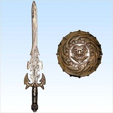 Ritter Set für Kinder Gold /