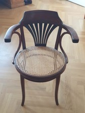 Thonet Schreibtischfauteuil Nr. 23            Schutzmarke 1881 Frästeller THONET