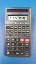 CASIO FX-82 SOLAR Fraction Taschenrechner ohne Stromzufuhr (Batterien)