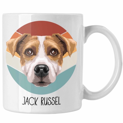 Jack russel besitzer - jack, tasse