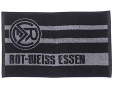Rot-Weiß Essen Gästetuch 2er-Set schwarz-grau  Fussball Weitere Ligen Grau-30x50