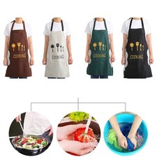 Wasserdichte K��che Koch Latzsch��rze zum Kochen und Backen Langlebiges Material