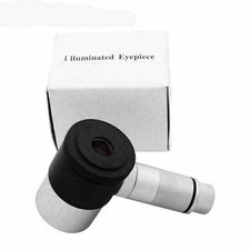 1,25 Zoll 12,5 mm Plössl Teleskop Fadenkreuz Okular mit Beleuchtung - 40 Grad