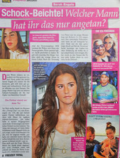 Sarah Engels - A4 Bericht - Clipping - ca. 20 x 30 cm - Presse