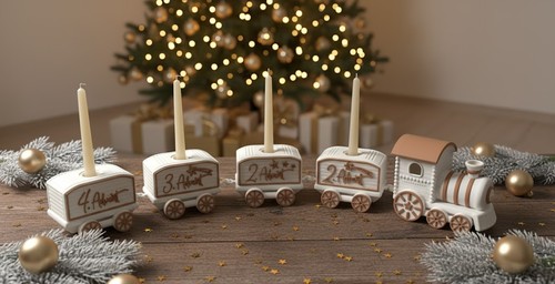 Weihnachtszug druck - weihnachtszug, 3d-druck