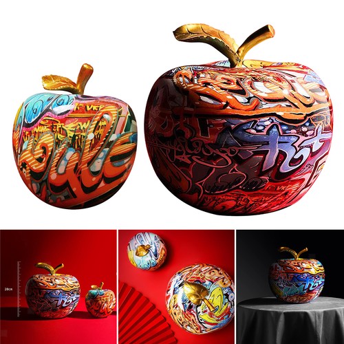 Apfel figur statue - apfel, kunstobjekt