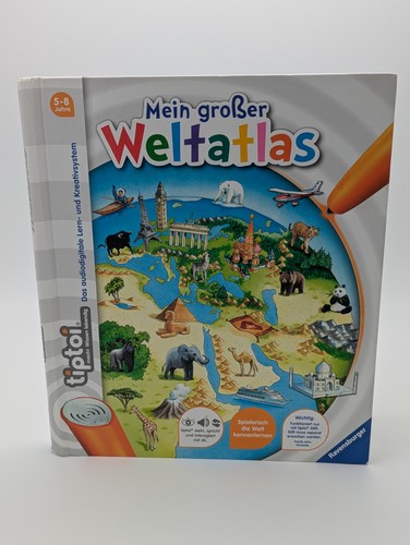 Tiptoi mein großer weltatlas - tiptoi,