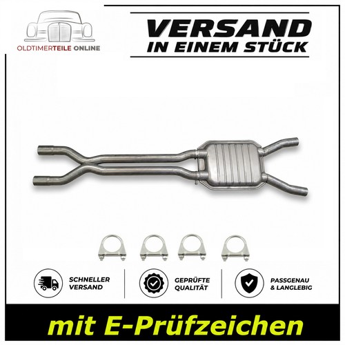 Mittelschalldämpfer für audi - mittelschalldämpfer,