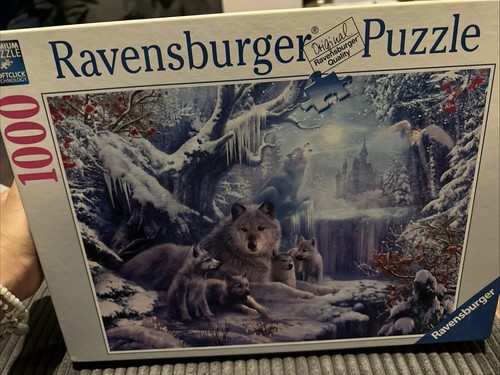 Wolfs puzzle ravensburger - ravensburger, 1000