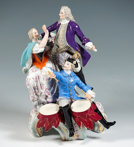 Meissen figur die liebes - meissen,