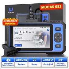 MUCAR 682 Profi KFZ OBD2 Diagnosegerät Auto Scanner 20 Reset Aktives Testen 2025
