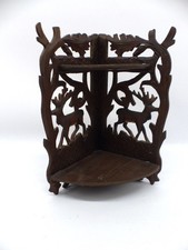 Altes Eck Wandregal Jagdmotiv