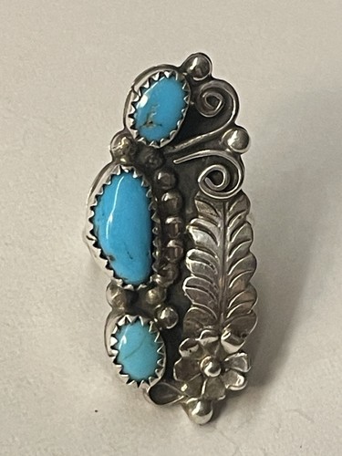 Großer vintage navajo - navajo, türkis