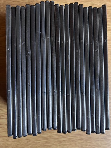 Dvd slim hüllen - schwarz, |