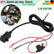 Motorrad Ladegerät 12V/24V SAE zu USB Adapter Stecker Für Handy GPS Wasserdicht