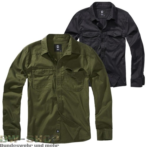 Brandit flanellhemd langarm - flanellhemd,