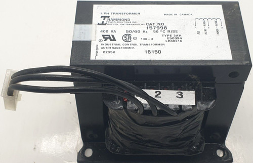 Hammond 157998 transformer - hammond, ph