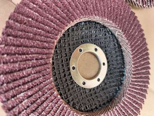 Fächerscheibe 125mm korn - fächerscheibe,