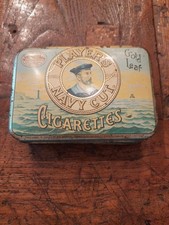 alte Blechdose Zigarettendose  Cigaretten NAVY CUT John Player