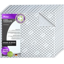 8 Fettfilter Dunstabzugshaube Dunstfilter Flachfilter mit Sättigungs-Indikator