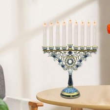 9-armiger Menora-Kandelaber