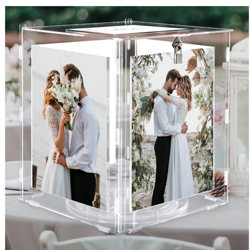 Hochzeit kartenbox acryl mit - hochzeit,