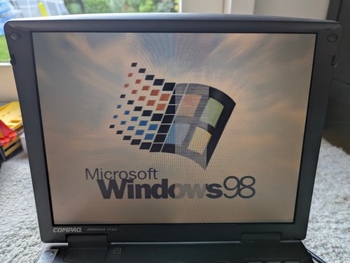 Compaq armada 1750 retrogaming - compaq,