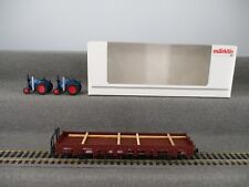 Märklin Spur H0 46948 Güterwagen Schwerlastwagen mit 2 Traktoren in OVP