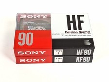 2x Sony HF-I IEC I 90min NEU &