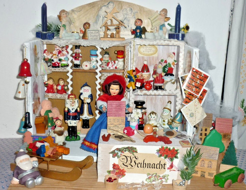 Puppenstube/Weihnachtsmarkt/Ve