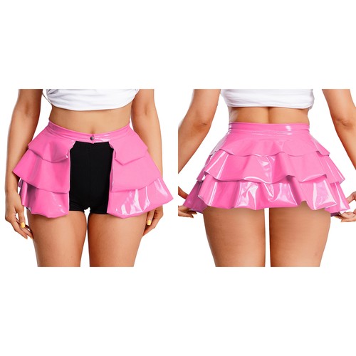 Damen punk lässig mini - de,