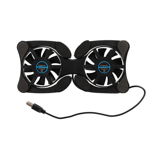 Schwarz dual usb lüfter pad - dual-usb-lüfter,