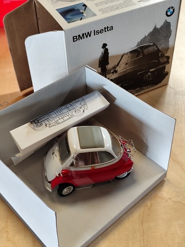 Bmw isetta rot weiß - bmw,