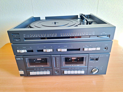 Saba 7500 stereoanlage - saba,