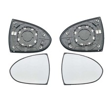 2x mirror glass left right