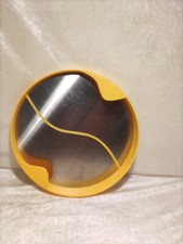 Herstal Serviertablett Dansk Dänisch style gelb in ying und yang optik