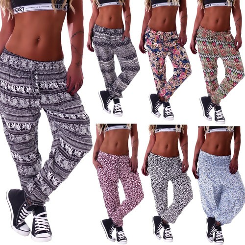 Damen hippie hose - damen, goa