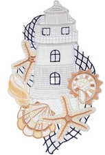 Fensterbild Weiß Sommer