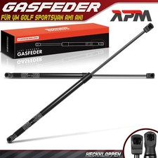 2x Gasfeder Heckklappe Dämpfer 536mm 670N für VW Golf Sportsvan AM1 AN1 ab 2014