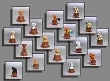 LEGO® Figuren Friends Tiere Hund Welpe Mops Pudel